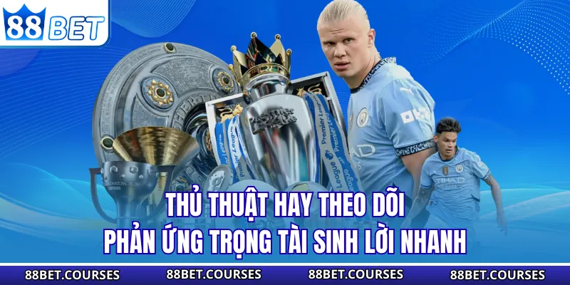 Thủ thuật hay theo dõi phản ứng trọng tài sinh lời nhanh